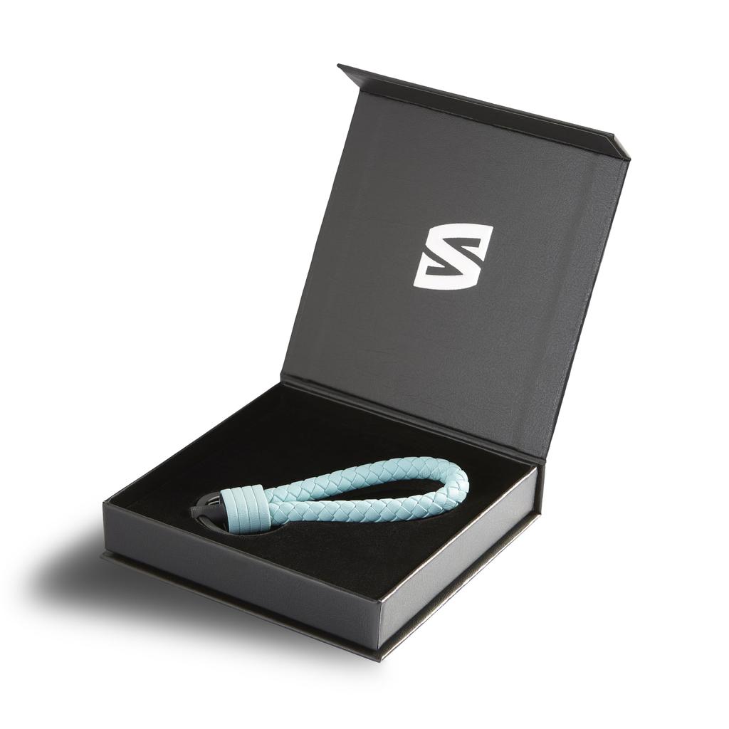 PU Strap and Stainless Steel Key Ring Extra Ring for Small Keys Perfect for House Keys Key Ring with Gift Box [SERASAR] - - Car, Motorcycle, Bike, -