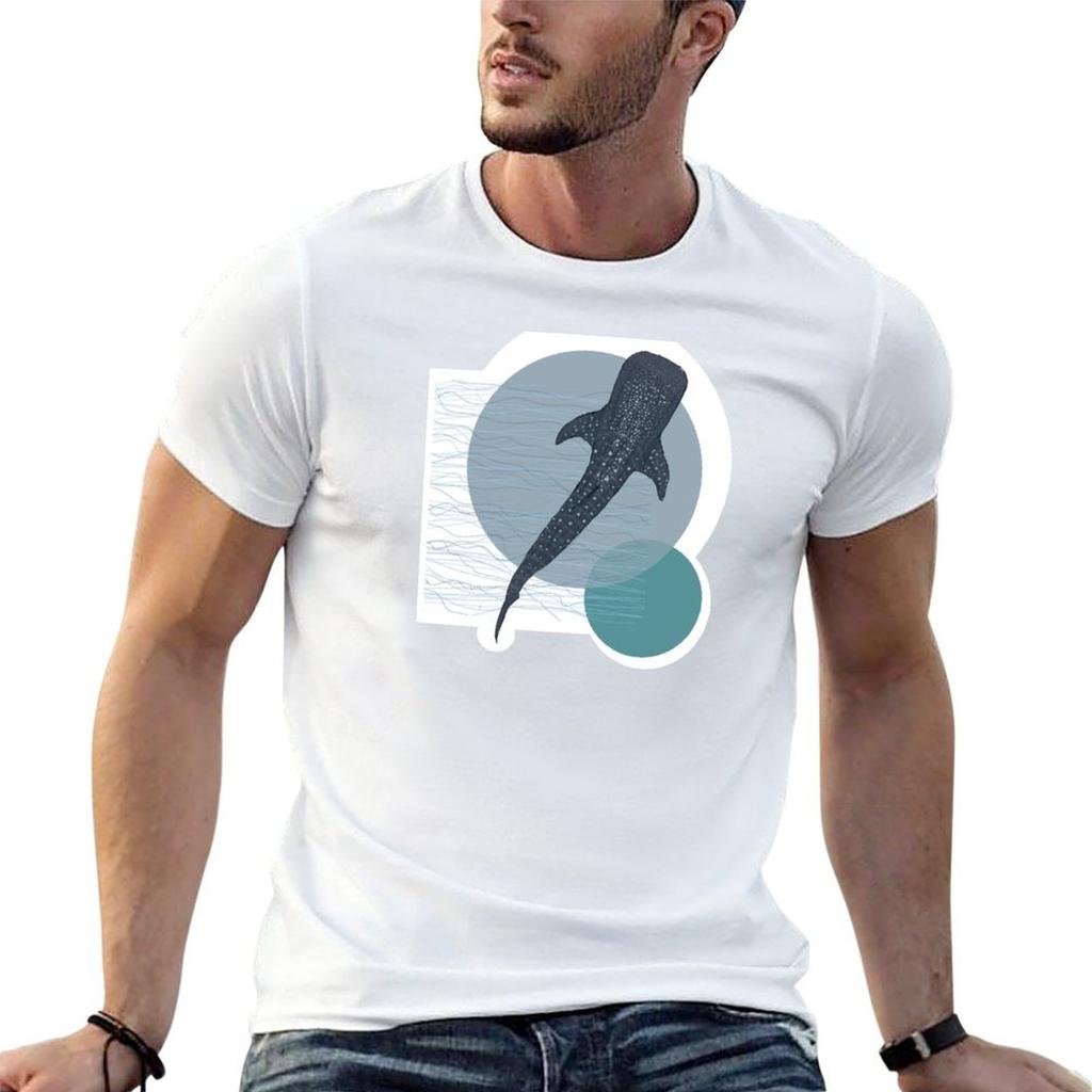 Whale Shark T-Shirt Retro Graphic Print T-Shirt
