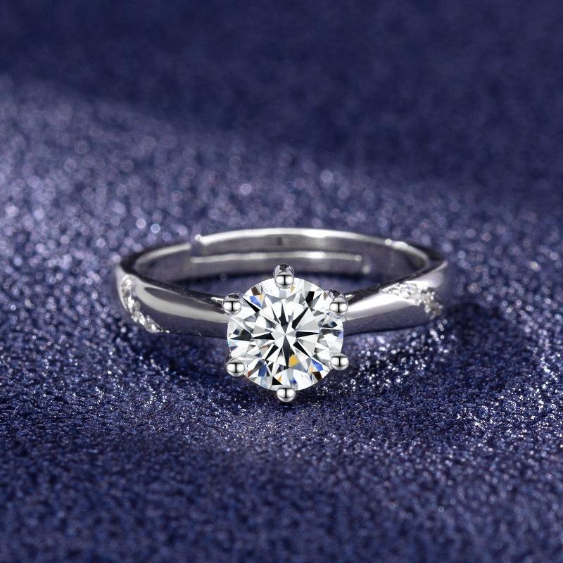 Sace Gems Classic Copper Alloy Zircon Ring Ladies Jewelry Wedding Promise Party Gift