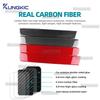 Real Soft Carbon Fiber Sticker Front Rear Door Trim Strips For Suzuki Swift Sport 2005 2006 2007 2008 2009 2010 Car Accessories