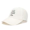 ULUK Yulookyu Embroidered Bio Ball Cap_Ivory