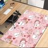 Christmas Printed Carpet, for Office Chair Living Room Bedroom Kitchen Room Decor Gifts.