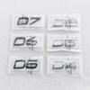 3D Car ABS Rear Trunk Badge Emblem Sticker for Volvo D2 D3 D4 D5 D6 D7 Logo V40 S40 S60 S70 S80 V50 Exterior Accessories