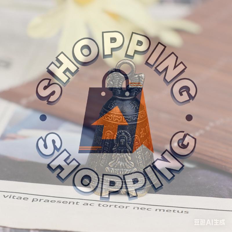 1 Adet Pirinç El Sanatı Döküm Kutsal Yazı Çanı Araba Düğmesi Rüzgar Çanı Tibet Bronz Çan Yaratıcı Hediye Ev Dekorasyonu Kolye