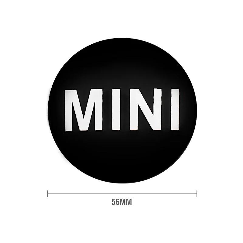 4Pcs 60mm Car Wheel Center Hub Caps Rim Cover Emblem Badge For MINI Cooper One S JCW R56 R53 R57 R60 R59 F54 F55 F56 Accessories