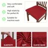 1Pcs Solid Color High Elastic Chair Cover Soft Chair Seat Covers Comfortable Chair Slipcover Minimalist Style Chair Protective Cover