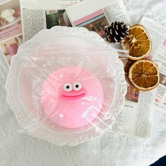 Cartoon Sausage Mouth Steamed Bun Toy Stress Relief Dumpling Squeeze Sensory Fidget Toy Slow Rising Stress Ball Relaxation Dough Ball Hand Toy