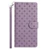 Applicable To iPhone17 Leather Case, Samsung S26 Four-leaf Clover Embossed Card Wallet Case MOTO G06