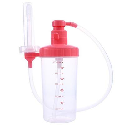 350/500ml Bidet Spray Bottle Portable Confinement Private Parts Flushing Device Manual Operation 12-hole Side Opening