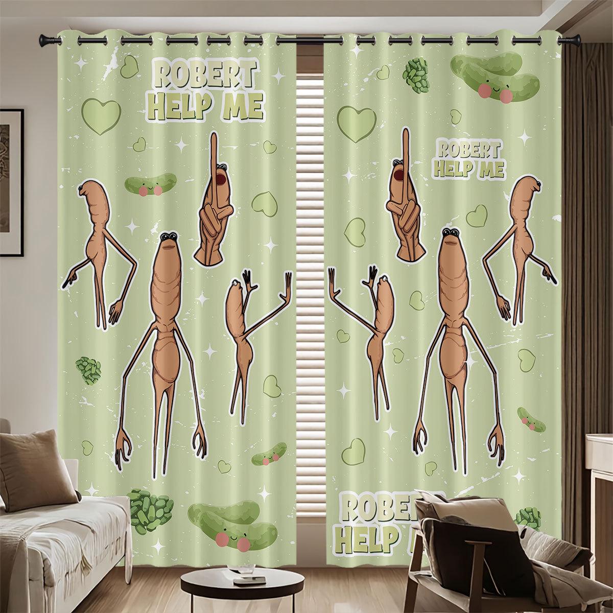 Индивидуальные высокоточные затемняющие шторы с защитой от солнца - Утолщенные полиэстеровые шторы Size 1: 140x160 cm