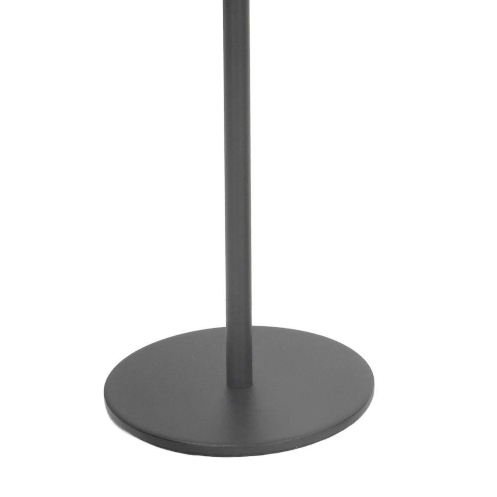 3pcs Black Metal Taper Candle Holders 3 Heights Round Base Candle Holders  Home Decor