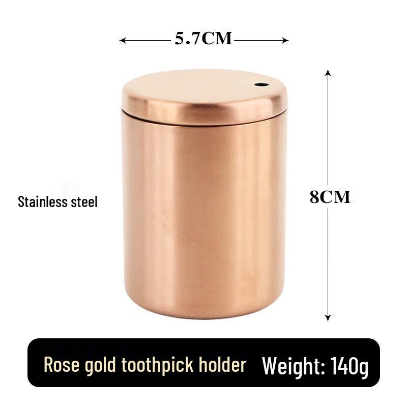 Creative Stainless Steel Toothpick Holder