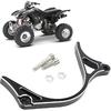 ATV Case Saver Engine Case Guard CNC for Sportrax 400 TRX 400X 2009 2012-2014 TRX 400EX 1999-2008 Black