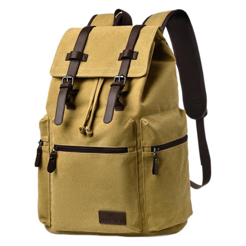 Li Shen Men s Canvas Laptop Backpack