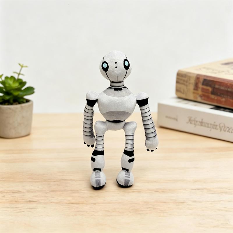 Robot Dreams Plush Doll Cartoon Movie Robot Character Soft Stuffed Toy Figure Gift For Animation Fans Kids Bedroom Decor Birthday Collectible Present