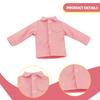 1/ Figure Clothes ,Miniature Shirt, Photo Prop Doll Costume Accessories for 6" Male Figures Body
