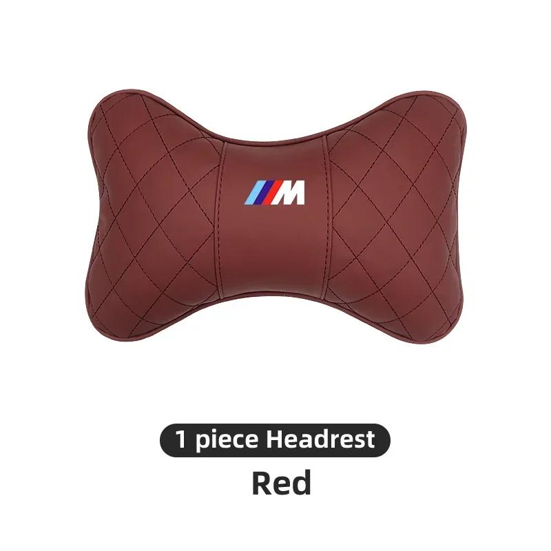 BWQ1 Car Sticker Hot 2026 For BMW Car Logo Headrest Neck Cushion Lumbar Support Memory Foam Pillow For BMW M X1 X3 X5 X6 X7 E30 E90 M