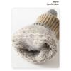 Thickened Winter Knitted Gloves Windproof Wool Gloves Fashion Touch Screen Gloves  for Men Women