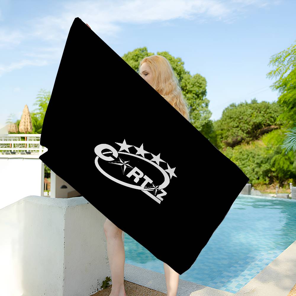 Hot Fashion C-Corteizs Anime Beach Swimming Towel Soft Absorbent Washcloth Children's Gifts For Kids Travel Camping Gym