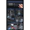 NEW 4 In 1 Retractable Car Charger 120W Super Fast Charge Car Phone Charger 2 Retractable Cables & 2 Ports Car Charger