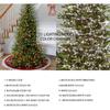Dazzle Bright 100FT 300 LED Color Changing Christmas Lights, 2 In 1 Warm White & Multi Waterproof Christmas String Lights with Remote 11 Functions