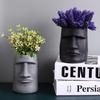 Reunion Island Stone Statue Figurines, TV Cabinet, Home Decoration, Living Room Creativity, Resin Handicrafts