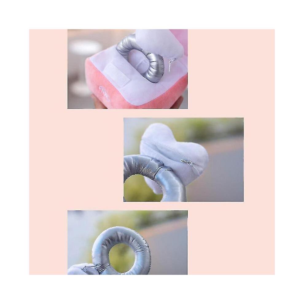 Creative Ring Box Plush Toy Love Diamond Ring Case Stuffed Couple Ring Surprise Gift Box Propose Memory Wedding Anniversary Gift