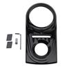 Gas Tank Dash Panel Insert Cover For Softail FLSTC FXST Street Glide Black