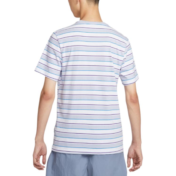 Nike T Shirts Men's Multicolor Crew Neck Moderate Straight Fit HJ0551-101