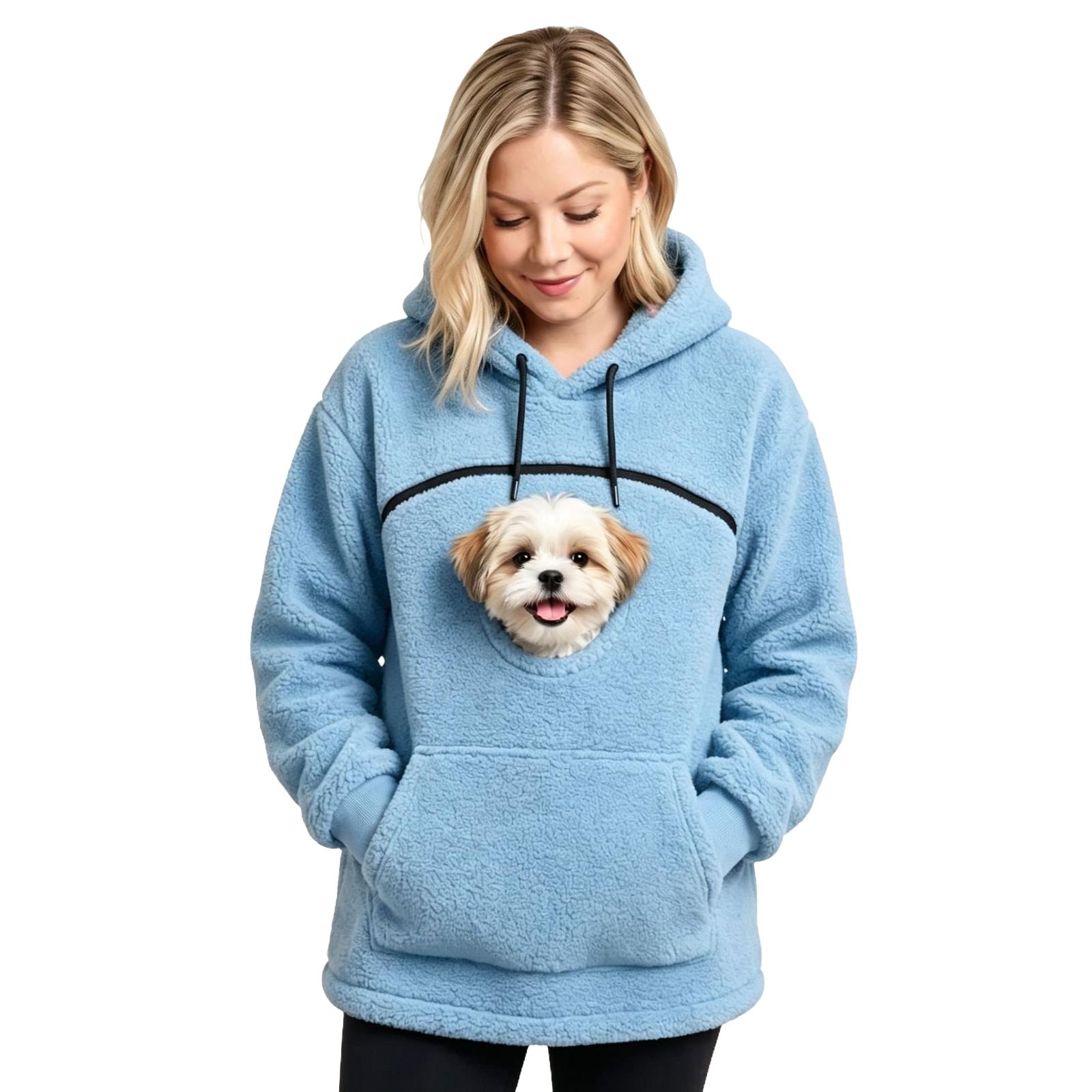Unisex Long Sleeve Hoodie with Loose