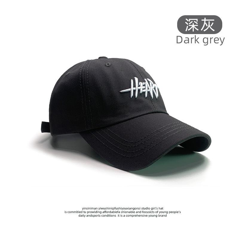 

Four Seasons Washed Baseball Cap Men s Three-dimensional Letter Embroidered Cap Women s Deepened Wide Brim Face Small Sun Cap One size