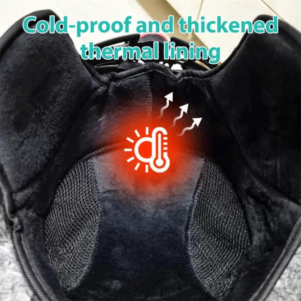 Windproof Electric Motorcycle Helmet Liner Thickened Warm Beanie Skiing Bicycle