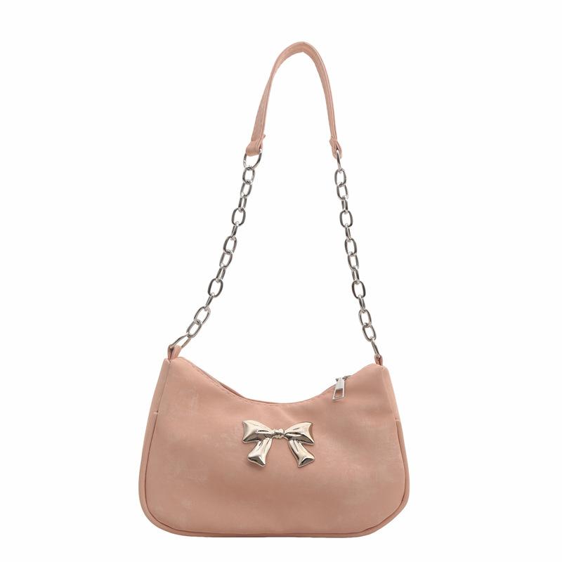 

Underarm bag women s 2025 new high-end sense of foreign style women s shoulder messenger bag Internet celebrity popular summer versatile bag розовый