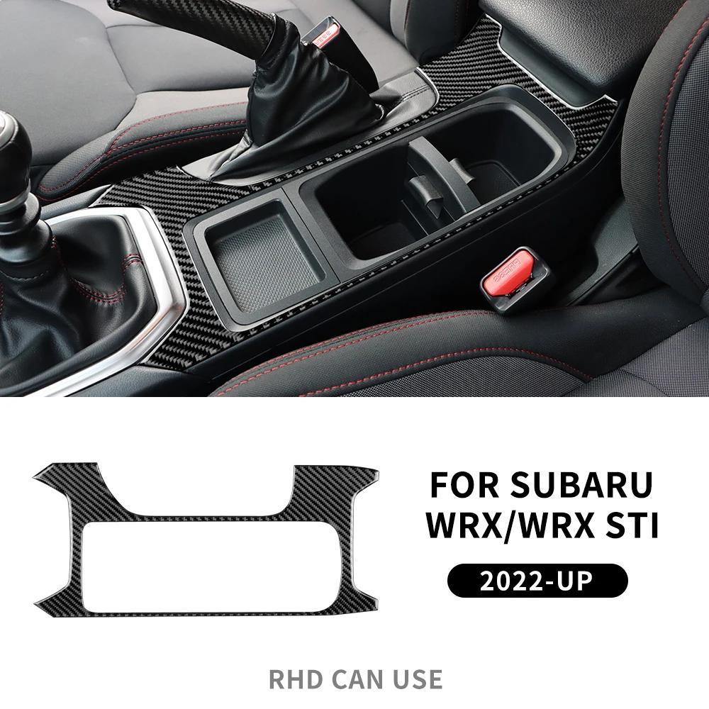 For Subaru WRX/WRX STI 2025 2025 2025 Real Carbon Fiber Sticker Car Center Centrol Gear Panel Interior Trim RHD LHD Accessories