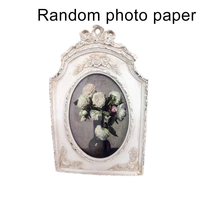 1Pc Vintage Photo Frame Grace Combination Mural Painting New Chinese Style Painting Hanging Practical Artistic Decoration