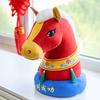 Yousheng Horse Head Doll 2026 Chinese Zodiac Horse Plush Traditional Year of Horse Mascot Lucky New Year Gift