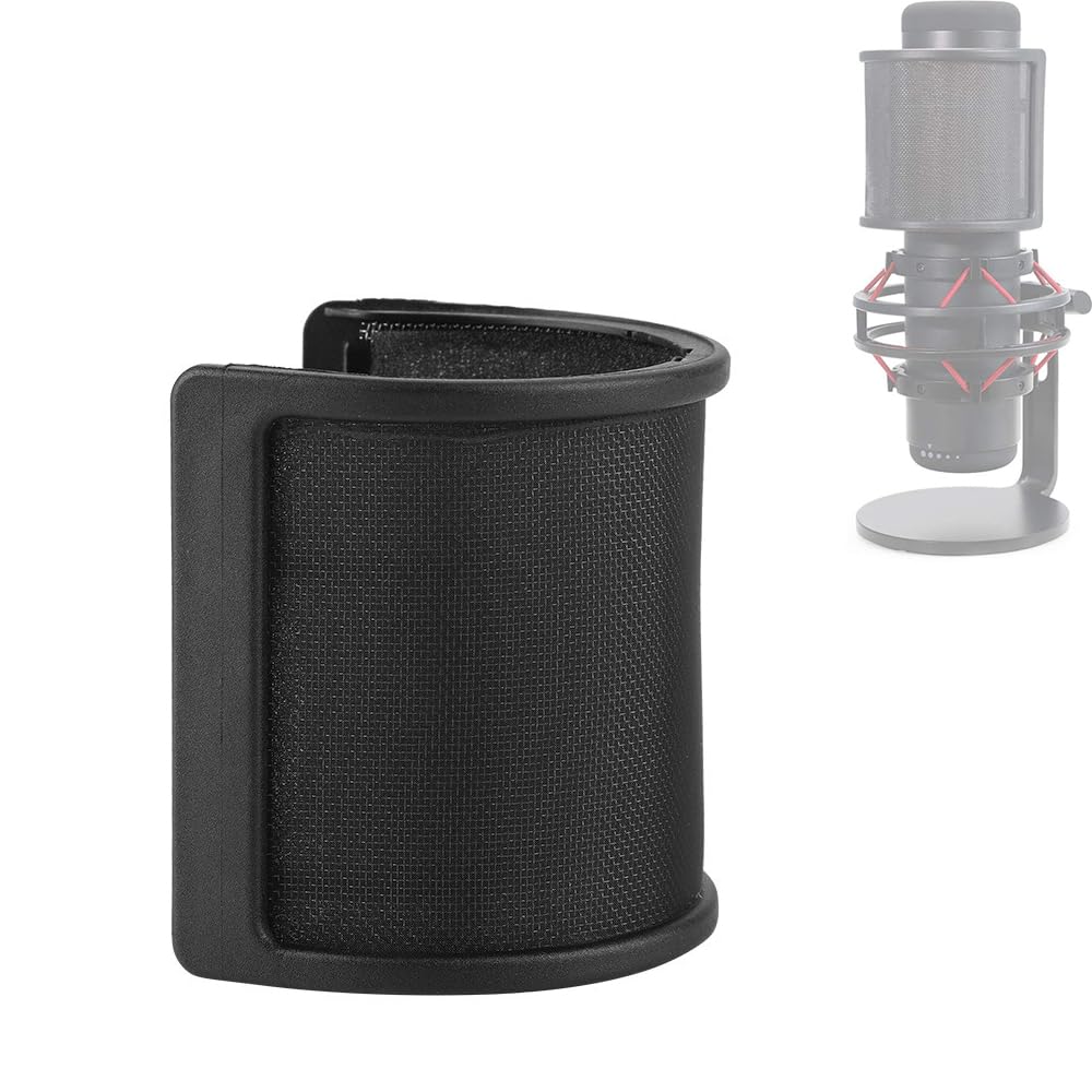 

Pop guard microphone pop guard microphone cover RIF noise prevention disinfection microphone sponge microphone filter sponge layer model microphone