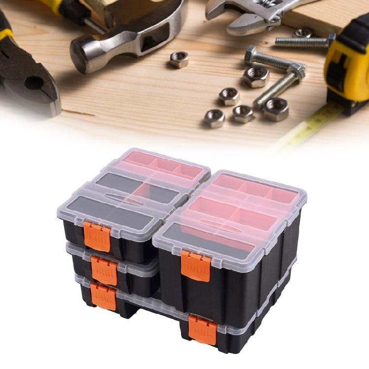 High Capacity 50kg Impact Resistant Modular Tool Organizers Box With Storage Space Suitable For Professional Contractors