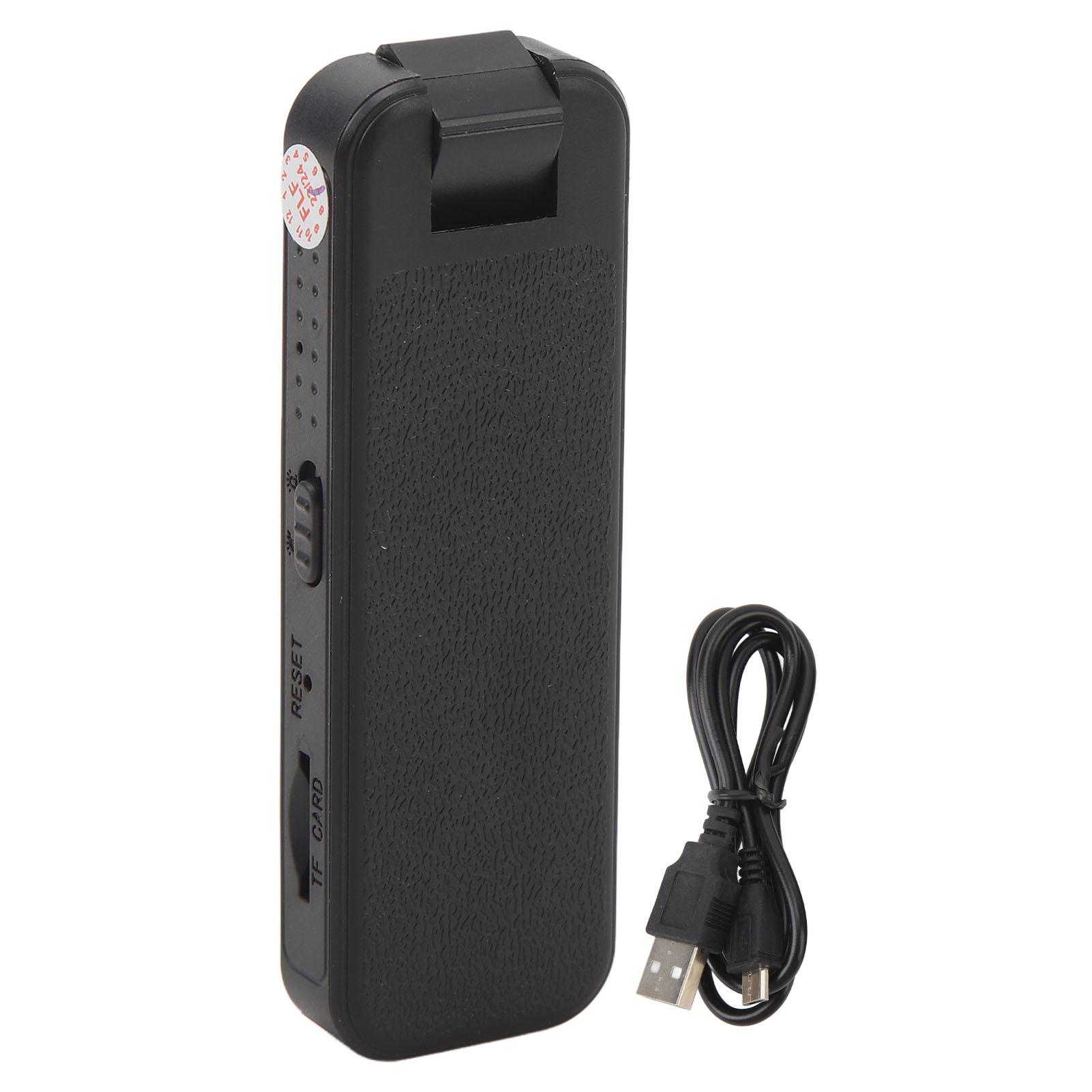 

Outdoor Mini Body Clip Camera 1080P Portable Pocket Camera HD Video Conference Recorder with Back