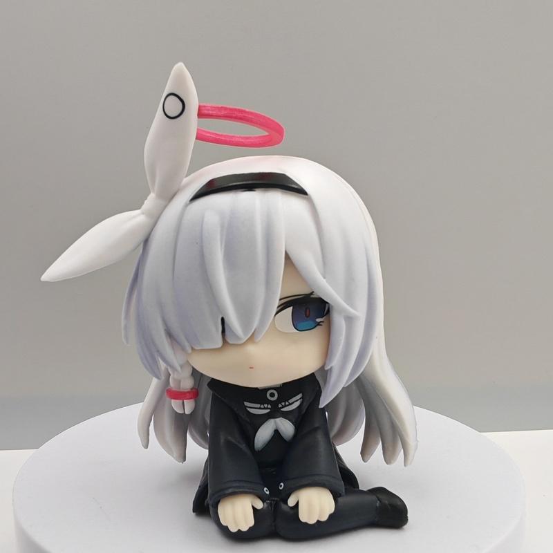 Archive Blue Arona Prana Anime Statue Model Toy 11Cm Cute Beautiful Girl Swimsuit Handmade Collectible Action Figure