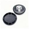 4pcs Skull Logo Badge Car Wheel Center Caps OD 65MM 56MM Wheels Hub Cap Skulls Emblem Rim Hubcaps Cover Replace Car Accessories