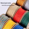Тибетська бавовняна нитка ручного плетіння для виготовлення мотузок та плетіння з бісеру