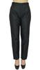 Phagun Women's Beige Dupion Pants High Waist Narrow Bottom Trousers-Large
