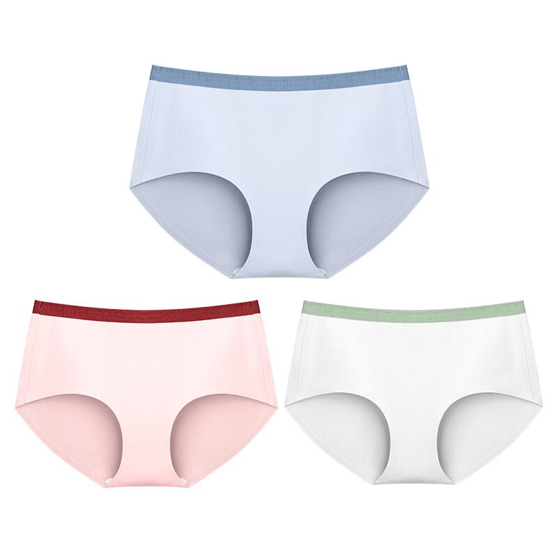 Tutuanna Women's 2024 Seamless Antibacterial Cotton Briefs