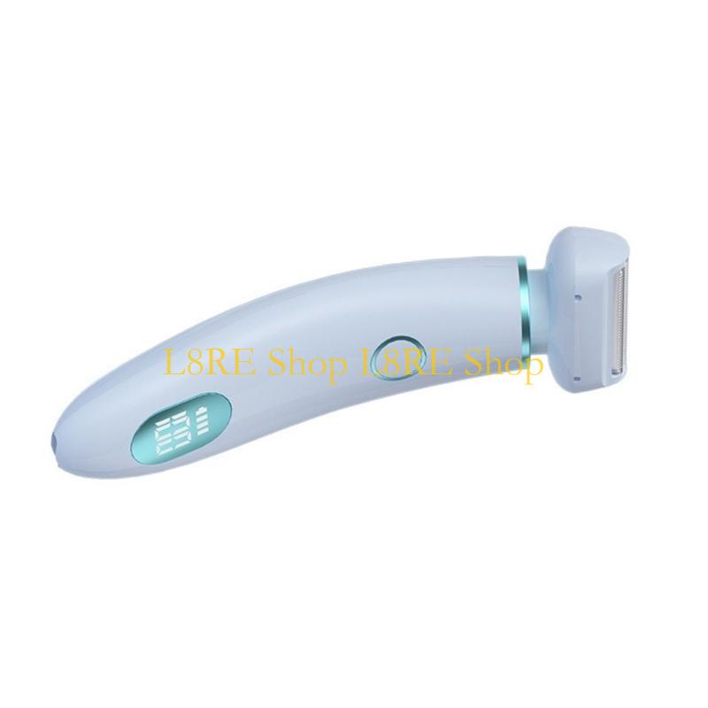 L8RE Portable Trimmer Wet and Dry Shaver Cordless Razors Body Hair Remover for Quick Grooming Travel Friendly Groomer