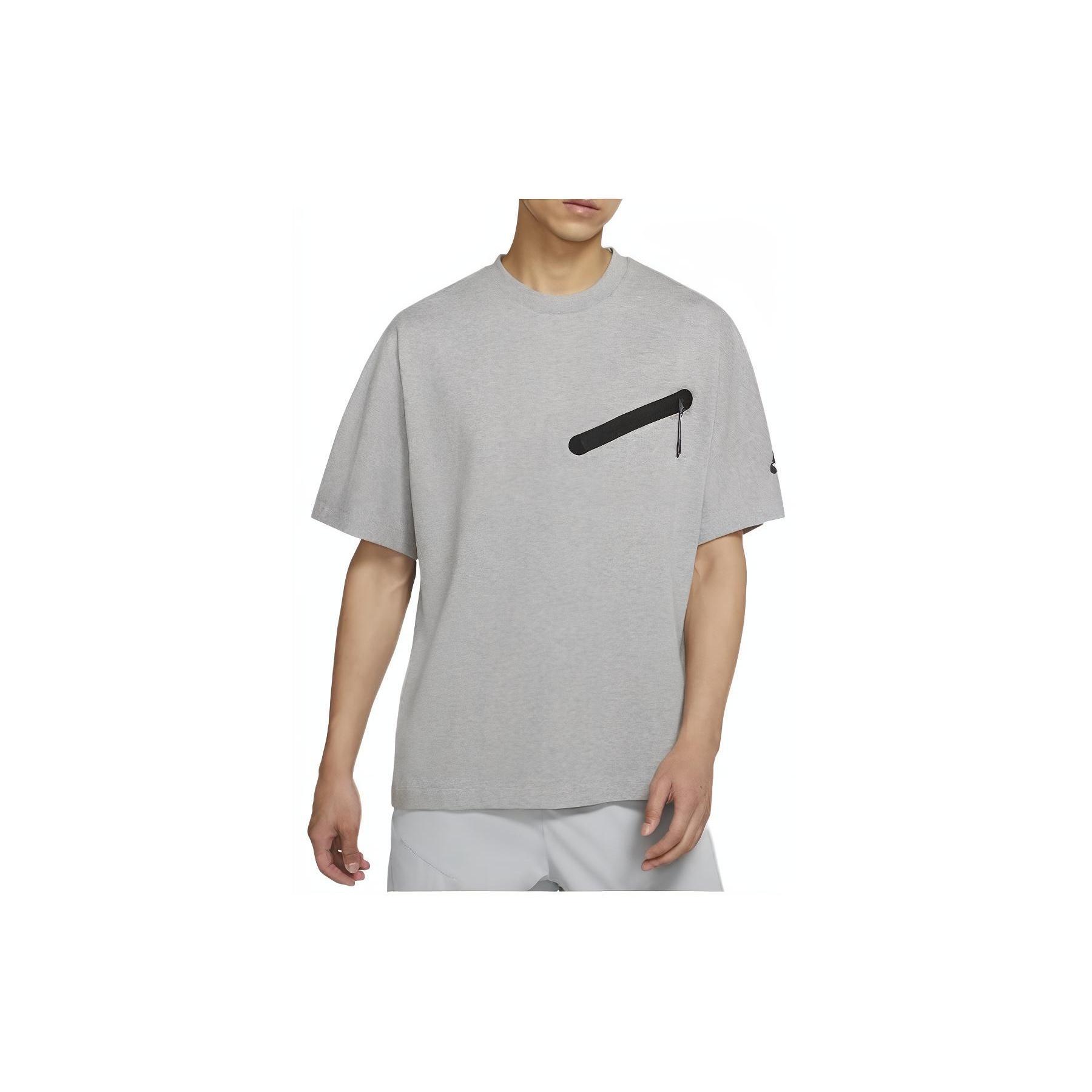 AS Men s Nike Sportswear DF TE SS Top DK GREY HEATHER DH7818-063 M