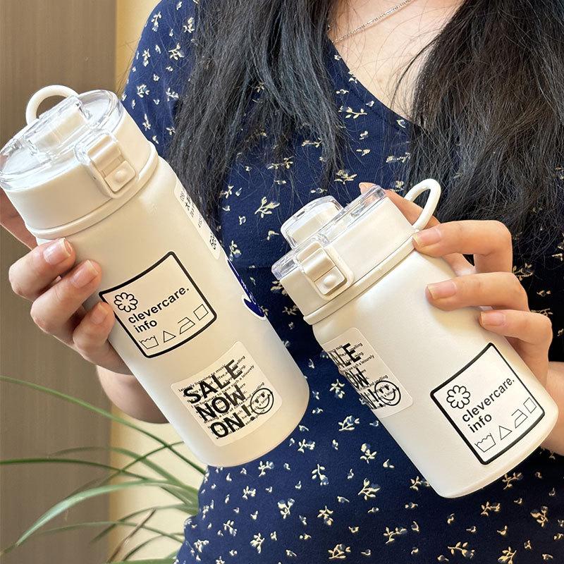 Internet-famous Best-sellingStainless Steel Insulated Cup Milk Tea and Coffee Cup with Tea Compartment Outdoor Car Insulated Cup 350ml