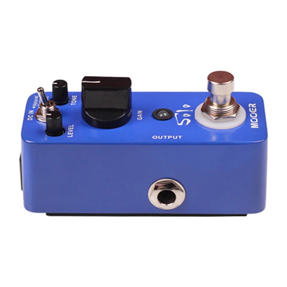 MOOER SOLO Distortion Guitar Pedal High-gain 3 Modes(Natural/Tight/Classic) Effect True Bypass Full Metal Shell Guitar Pedals