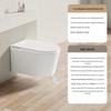 Shengbai Instant-Heating Wall-Mounted Smart Toilet