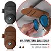 Leather Car Glasses Clip Sun Visor Multi-function Sunglasses Clip Car Styling for M Performance M3 M5 M6 F20 F10 F13 F15 F16